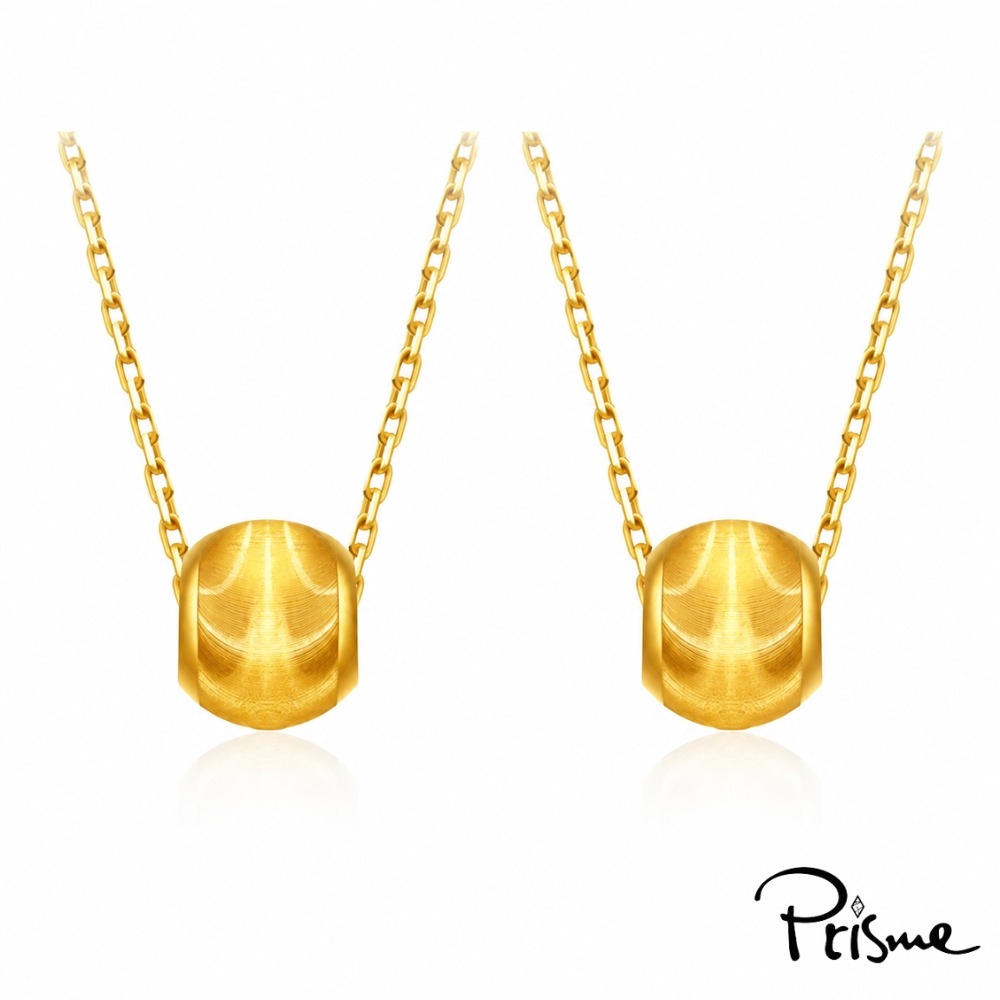 【Prisme Gold】母女相映 黃金墜項鍊對組 純金999 多款任選 (金重約0.03錢±0.01/單條)-細節圖2