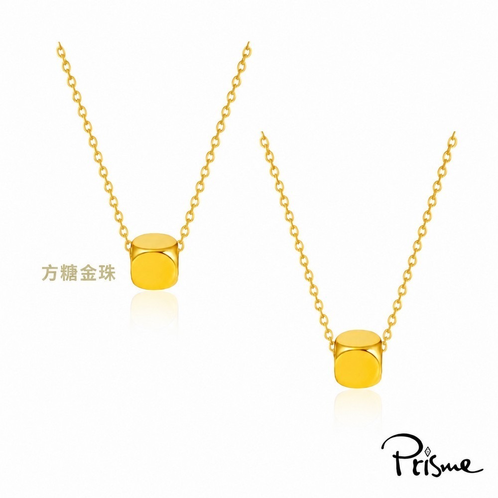 【Prisme Gold】閨蜜時光 黃金墜項鍊對組 純金999 多款任選 (總重約0.02錢±0.01)-細節圖6
