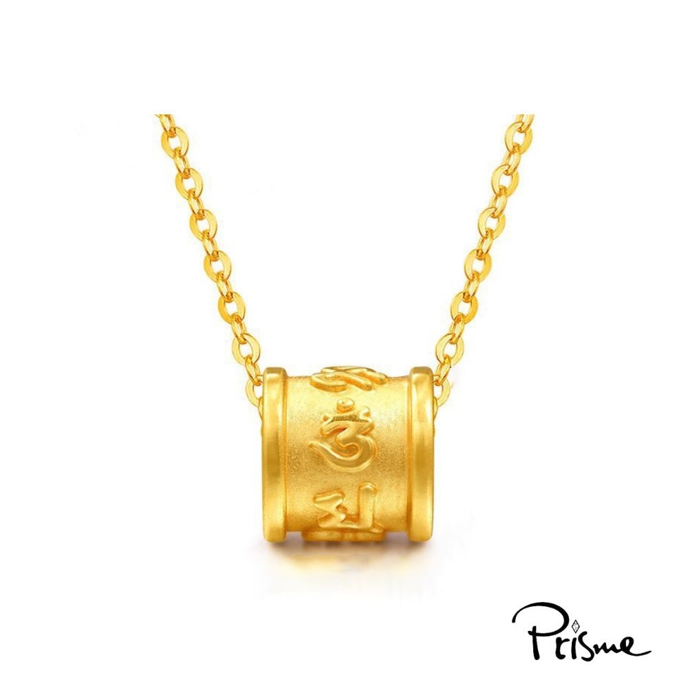 【Prisme Gold】璀璨金語 999開運黃金墜 贈鈦鍍金項鍊 多款 (金重約0.02錢±0.01)｜送禮首選-規格圖6