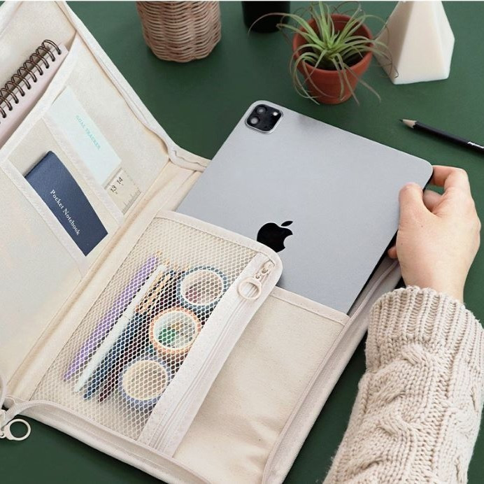 【現貨】平板包 11吋 iPad保護套 外出包 平板保護包 可放滑鼠 鍵盤 平板保護套 ipad包 保護包-細節圖8