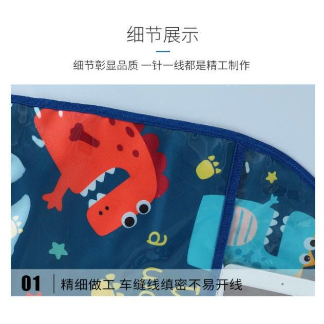 【台灣現貨】汽車椅背椅背防踢墊 收納袋 平板架 車用收納 卡通收納袋 座椅掛袋 汽車收納 椅背掛袋 車用收納椅背墊-細節圖3