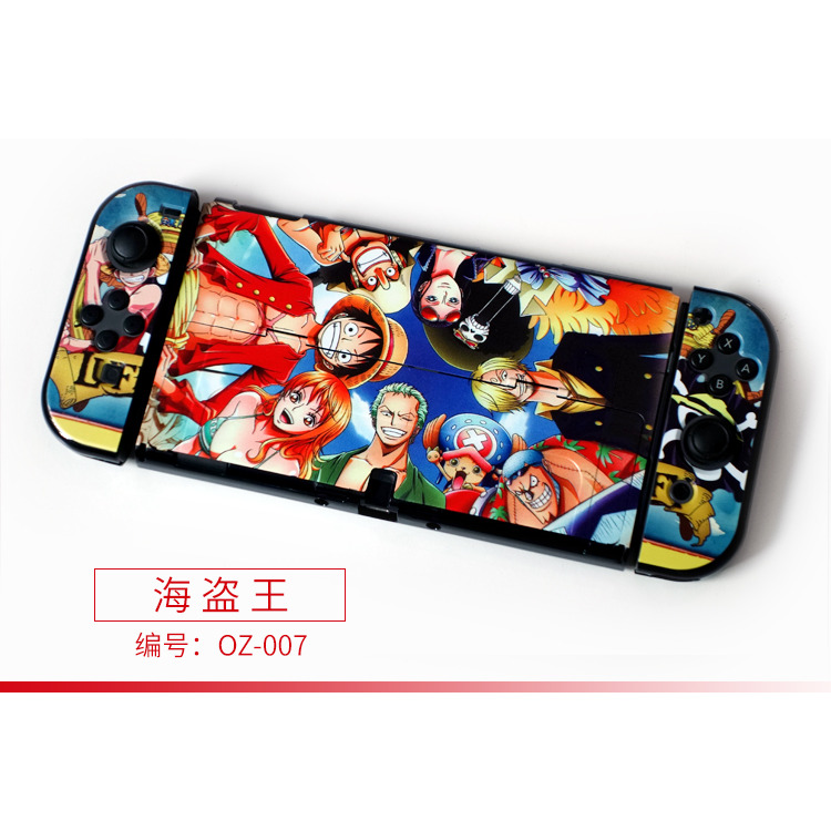 【現貨 送保護貼】任天堂 NS SWITCH OLED 保護殼 分體式 魔物獵人 寶可夢 保護套 防撞殼 可插主機-規格圖10