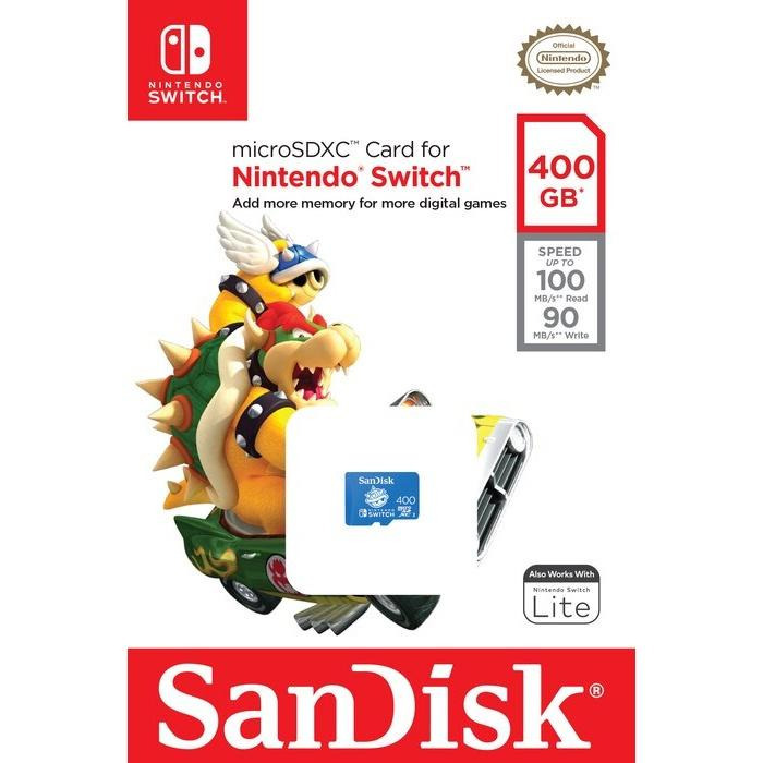 【台灣現貨】任天堂 SWITCH 專用記憶卡 Sandisk 256G 400G 512G MicroSD 高速記憶卡-細節圖3
