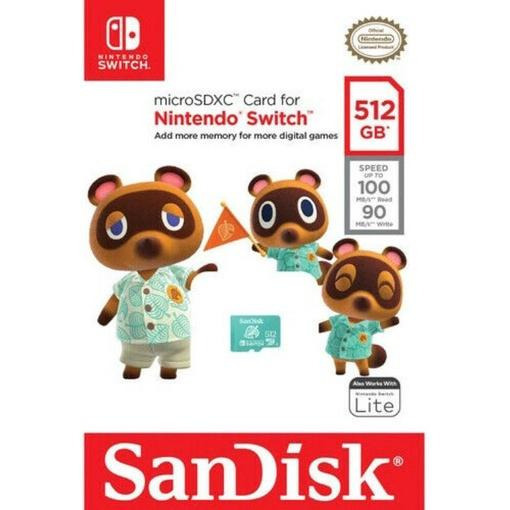 【台灣現貨】任天堂 SWITCH 專用記憶卡 Sandisk 256G 400G 512G MicroSD 高速記憶卡-細節圖4