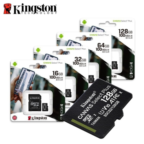 Kingston 金士頓 32G 64G 128G 256G 512G MicroSD A1 C10 記憶卡 監視器