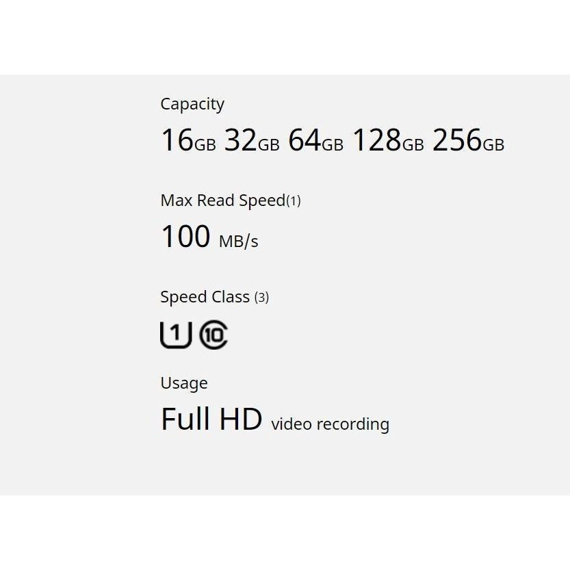 鎧俠 KIOXIA EXCERIA 128GB 64GB 32GB 16GB micro SD 手機 記憶卡 TF-細節圖3