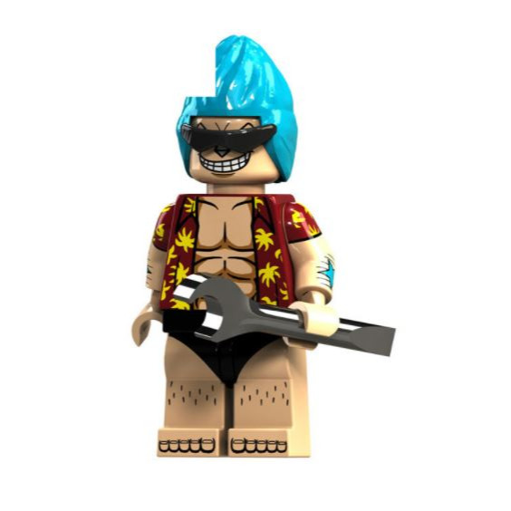 航海王 海賊王 人偶 公仔 玩具 玩偶 魯夫 喬巴 娜美 香吉士 白鬍子 紅髮傑克 布魯克 艾斯 相容樂高-細節圖6