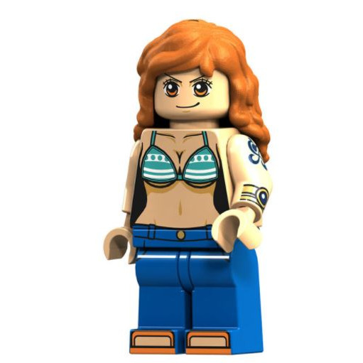 航海王 海賊王 人偶 公仔 玩具 玩偶 魯夫 喬巴 娜美 香吉士 白鬍子 紅髮傑克 布魯克 艾斯 相容樂高-細節圖8