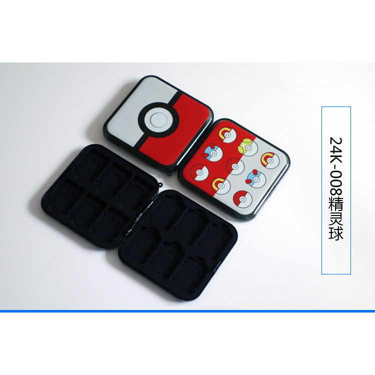 【台灣現貨】任天堂 SWITCH NS 遊戲卡盒 記憶卡收納 遊戲片收納盒 遊戲卡 輕薄 磨砂質感 雙面圖案 副廠-規格圖9