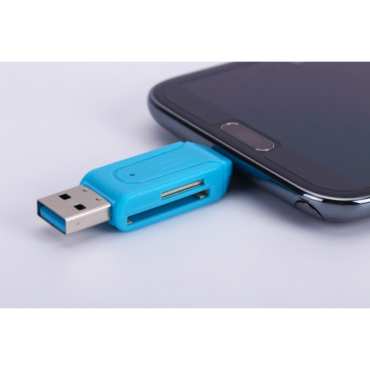 Micro USB TYPE-C OTG 讀卡機 讀卡器 Micro SD 小卡 SD 大卡 MicroUSB 安卓-細節圖2