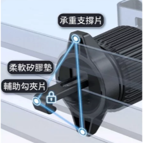 倍思 升級款 金屬時代3代 車用手機架 鋁合金 冷氣出風口版 手機支架 手機汽車支架 車用支架 車用架 汽車手機架-細節圖6