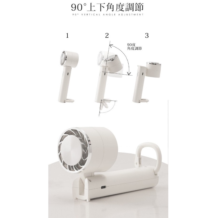 日本❄️CICIBELLA  冰感手持風扇 快速冷卻 多功能攜帶型製冷三段式風扇 146g-細節圖6