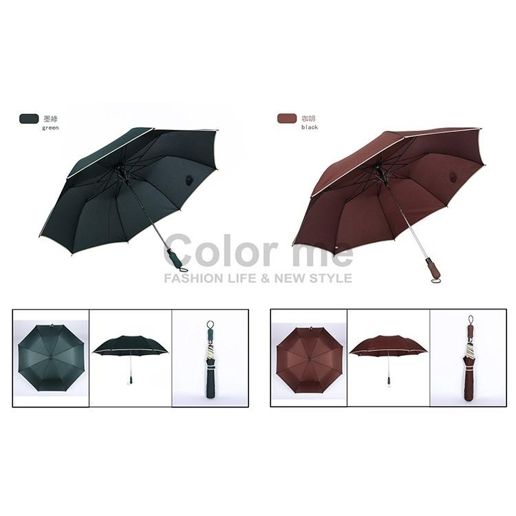 自動傘 折疊傘 防風傘 晴雨兩用傘 超大傘 二折 56吋 超大八骨自動摺疊傘 【A027】Color me-細節圖5