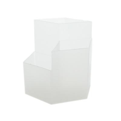筆筒 收納桶 幾何 收納筒 文具收納 收納盒 置物盒 整理盒 桌面收納 多邊形刷具桶 【X042】Colorme-細節圖8