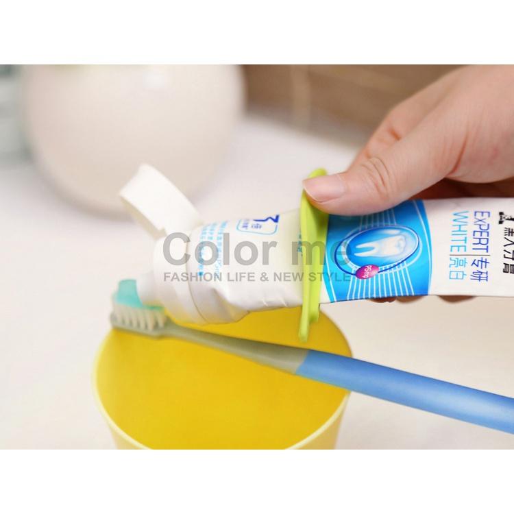 擠膏器 牙膏 洗漱 衛浴 造型 洗面乳 居家 小物 樹葉造型牙膏擠壓器(2入) 【Q206】Color me-細節圖4