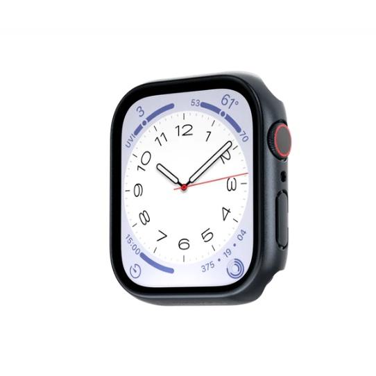 SwitchEasy 魚骨牌 Hybrid Apple Watch S8 9H鋼化玻璃雙料保護殼-細節圖4