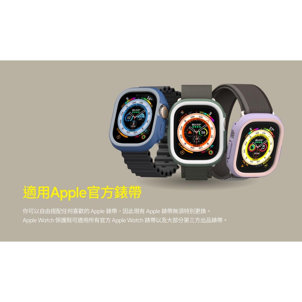 【犀牛盾】Apple Watch Ultra 49mm CrashGuard NX 防摔邊框保護殼-細節圖3