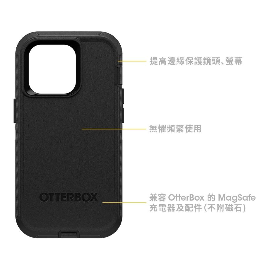 【15新品】OtterBox iPhone 15 Pro /14/13 全系列 Defender 防禦者系列保護殼-細節圖3