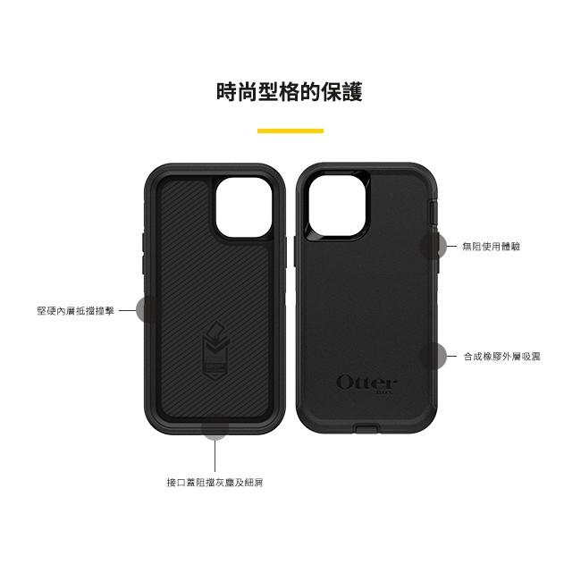 【15新品】OtterBox iPhone 15 Pro /14/13 全系列 Defender 防禦者系列保護殼-細節圖4