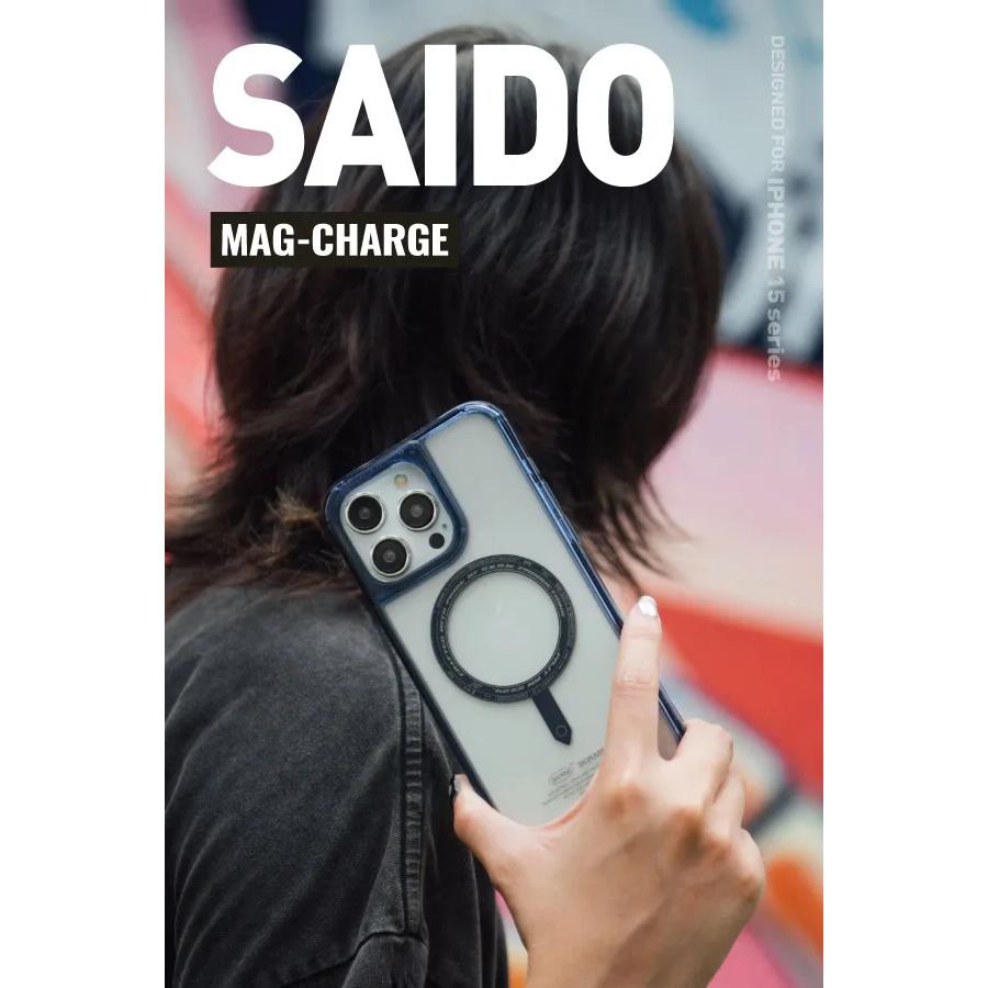 【15新品】SKINARMA Saido iPhone 15 Pro/15系列 低調風格磁吸防摔手機殼 附掛繩環-細節圖3