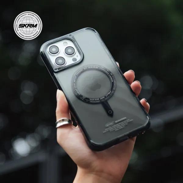 【15新品】SKINARMA Saido iPhone 15 Pro/15系列 低調風格磁吸防摔手機殼 附掛繩環-細節圖5