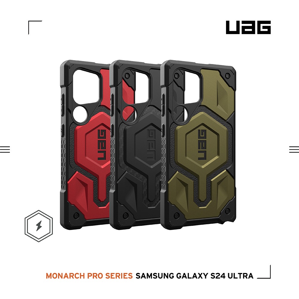 【S24新品預購】UAG Galaxy S24/S24+/S24 Ultra 頂級耐衝擊保護殼 台灣公司貨-細節圖2