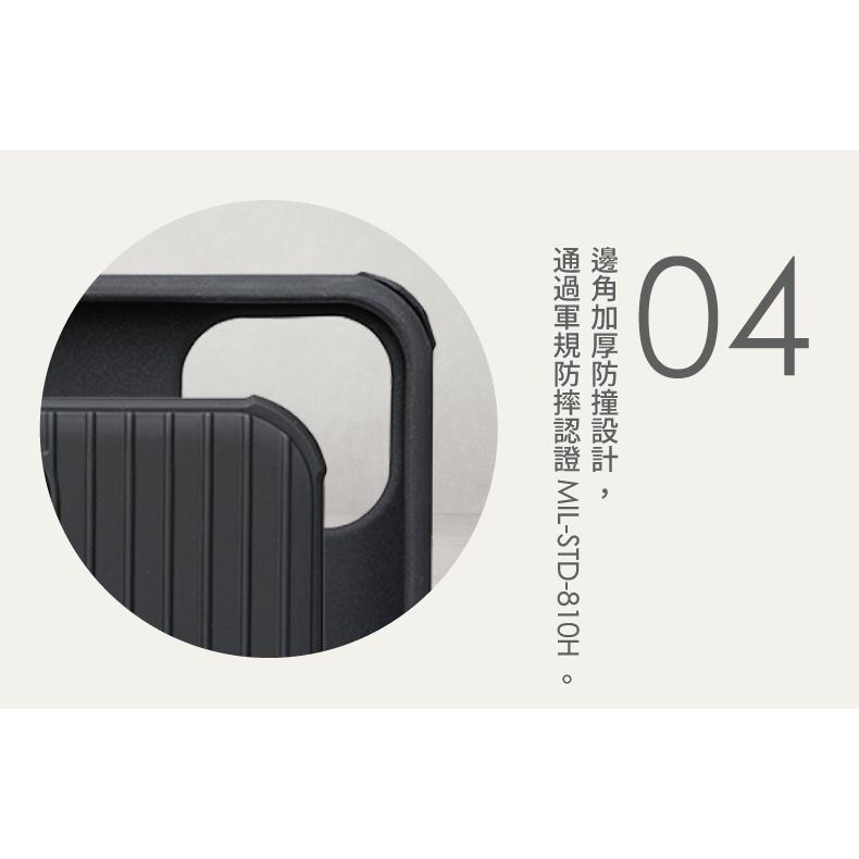 【質感優選】Gramas Rib iPhone 13 / 12 全系列 行李箱造型 可插卡 防摔手機殼-細節圖5