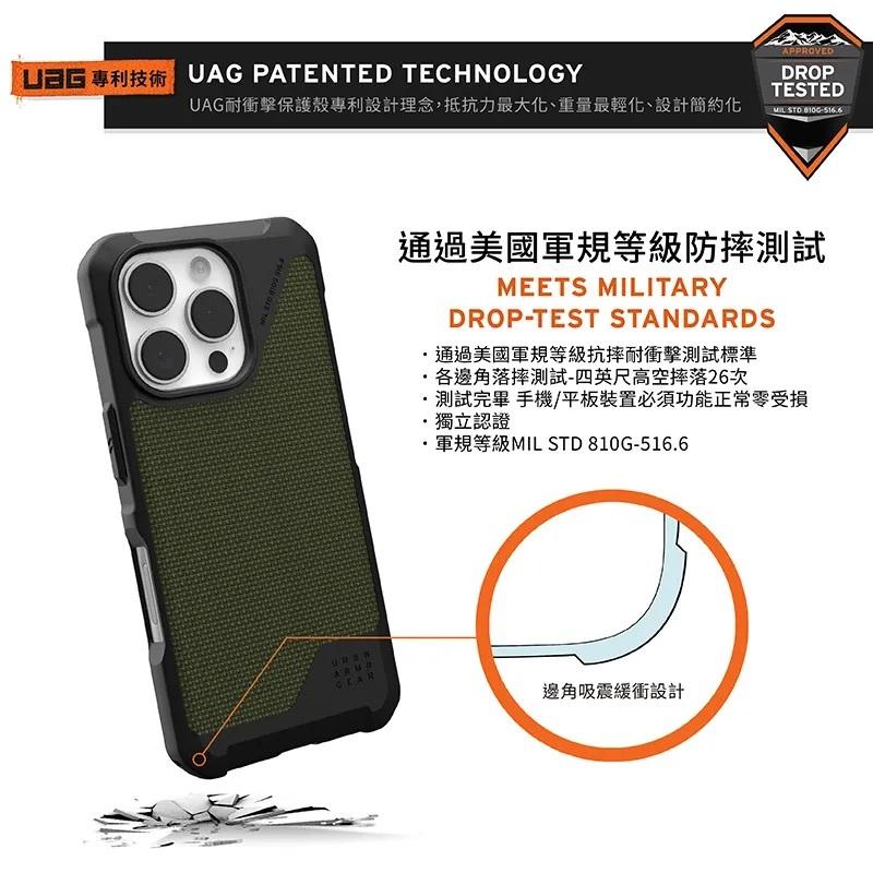 【16新品】UAG iPhone 16 Pro/16系列 磁吸耐衝擊都會保護殼（桃園展售門市）-細節圖4