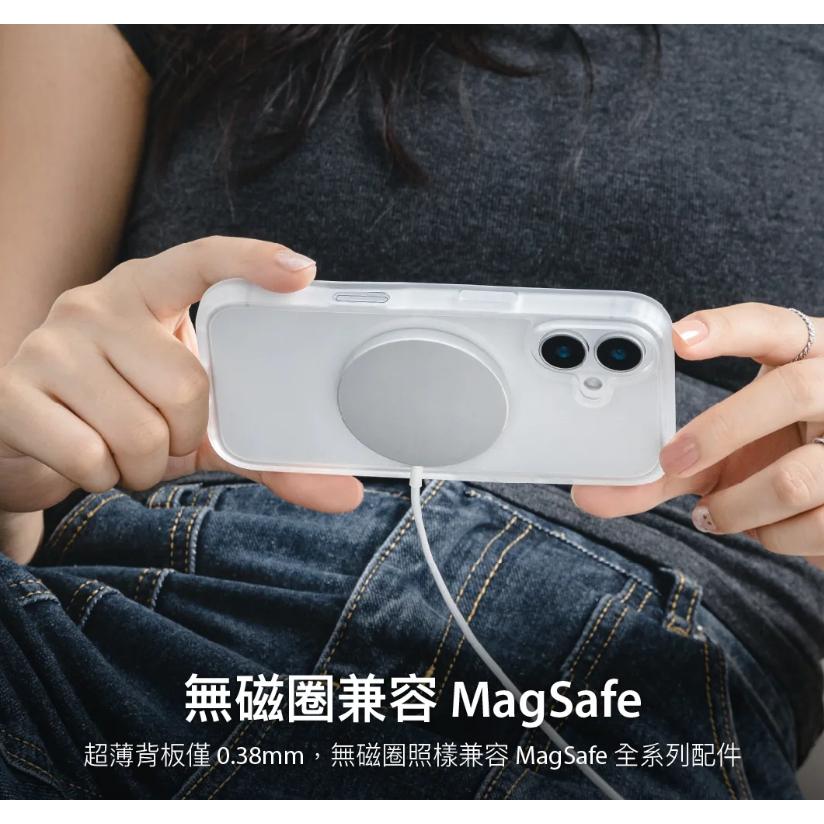 【16新品】MAGEASY iPhone 16 Pro/16系列  Aero 極輕薄防摔手機殼（支援磁吸）-細節圖7