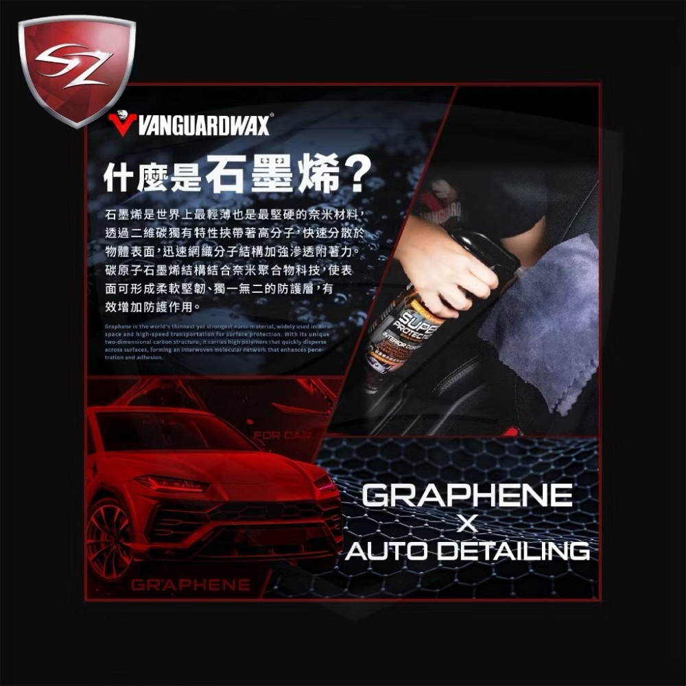 SZ 鐵甲武士 石墨烯 皮革&儀錶板護膜劑 RH-5038 473ml 石墨烯 儀錶板保養 皮革保養 皮革 儀錶板 龜裂-細節圖3