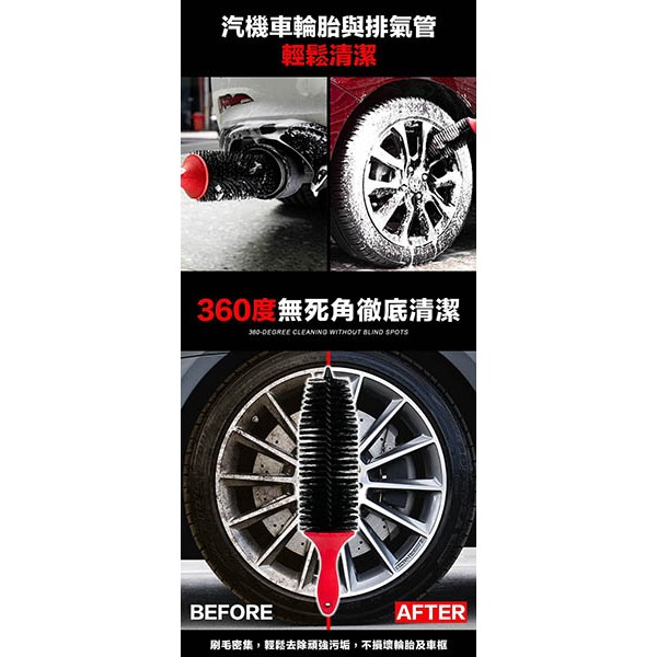 SZ 鐵甲武土 BIG！PRO 大支鋼圈刷 VG-309 人體工學設計 纖柔韌性PP刷毛 360度無死角-細節圖6