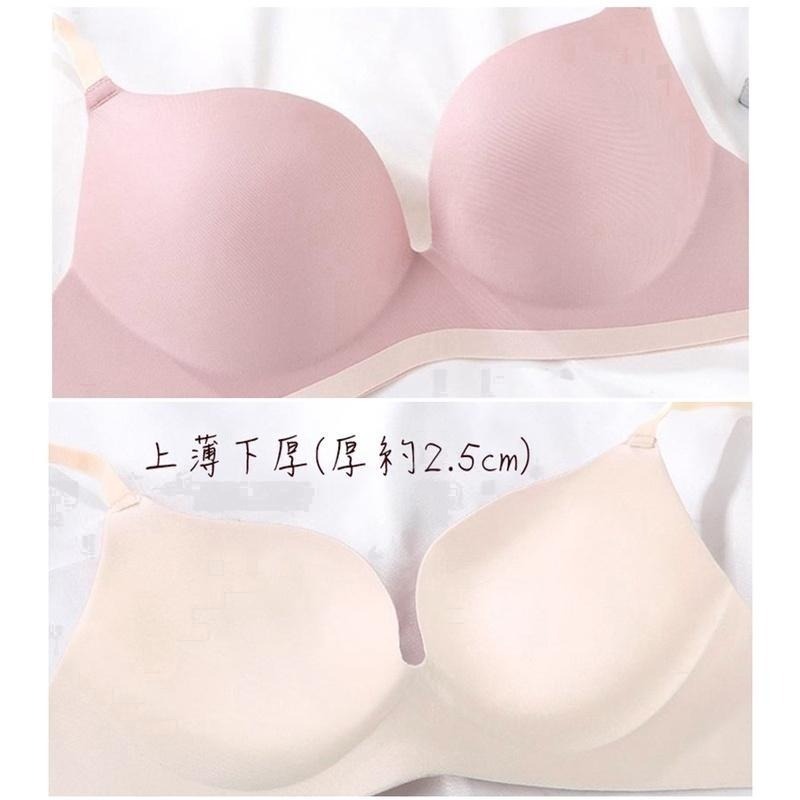 【台灣現貨】超爆乳🎀上托集中無鋼圈一片式厚杯無痕內衣 /許願花園-細節圖6