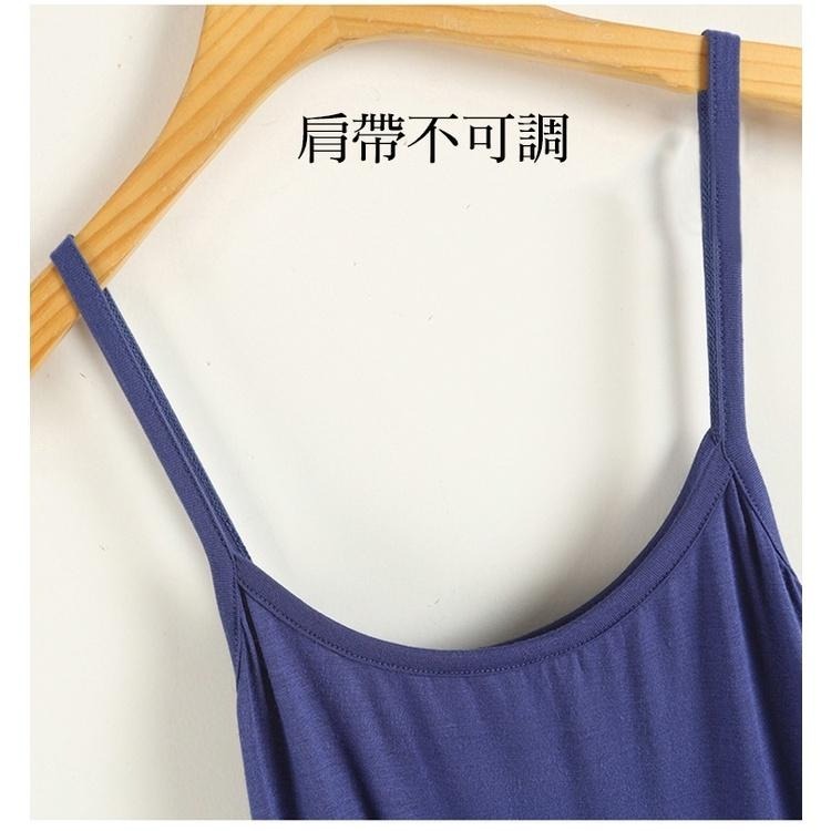 【台灣現貨】上衣+短褲💖兩件式莫代爾細肩帶居家服 無袖睡衣 套裝 /許願花園-細節圖8