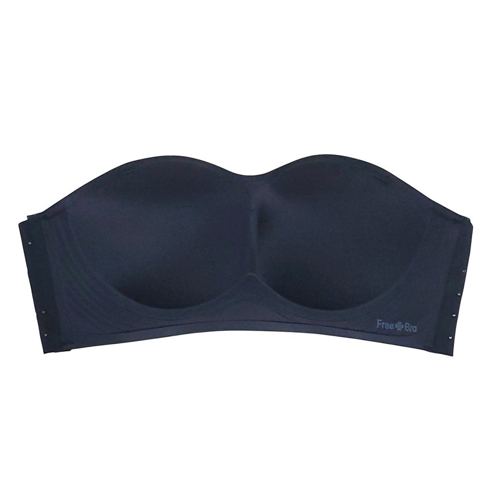 【許願花園】輕薄超集中防滑無肩帶內衣 防走光無鋼圈胸罩 平口一字領必備-規格圖11