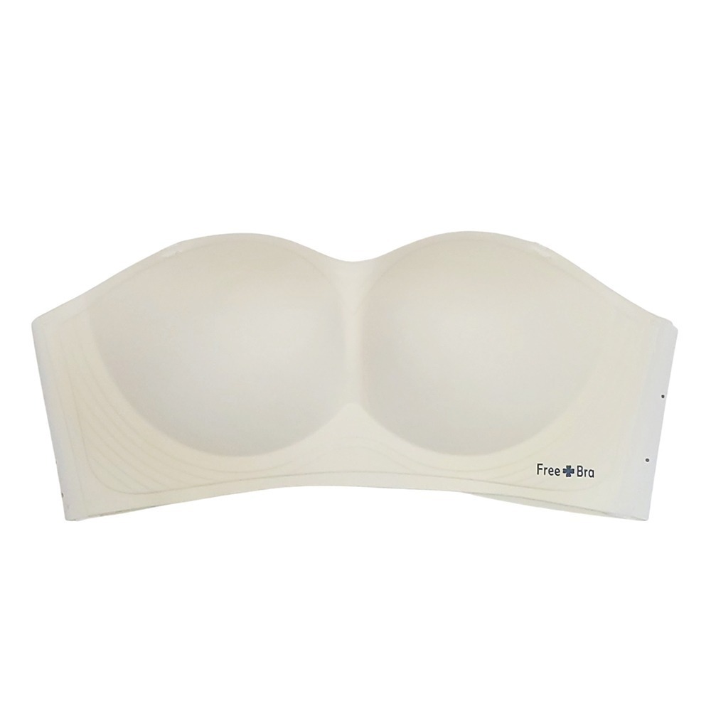 【許願花園】輕薄超集中防滑無肩帶內衣 防走光無鋼圈胸罩 平口一字領必備-規格圖11