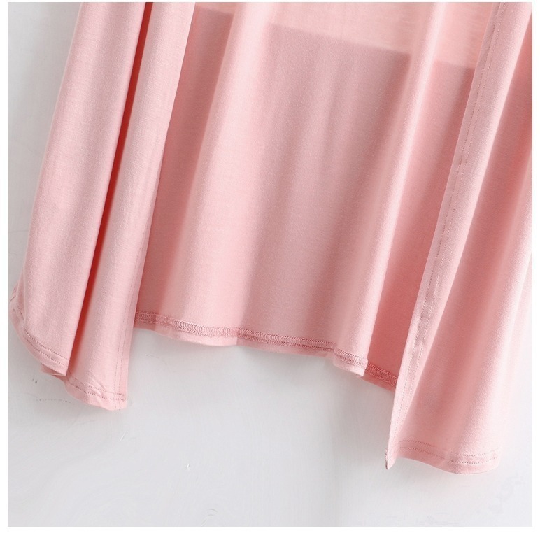 【許願花園】莫代爾無扣防曬薄外套 長版開衫 旅遊沙灘罩衫-細節圖10