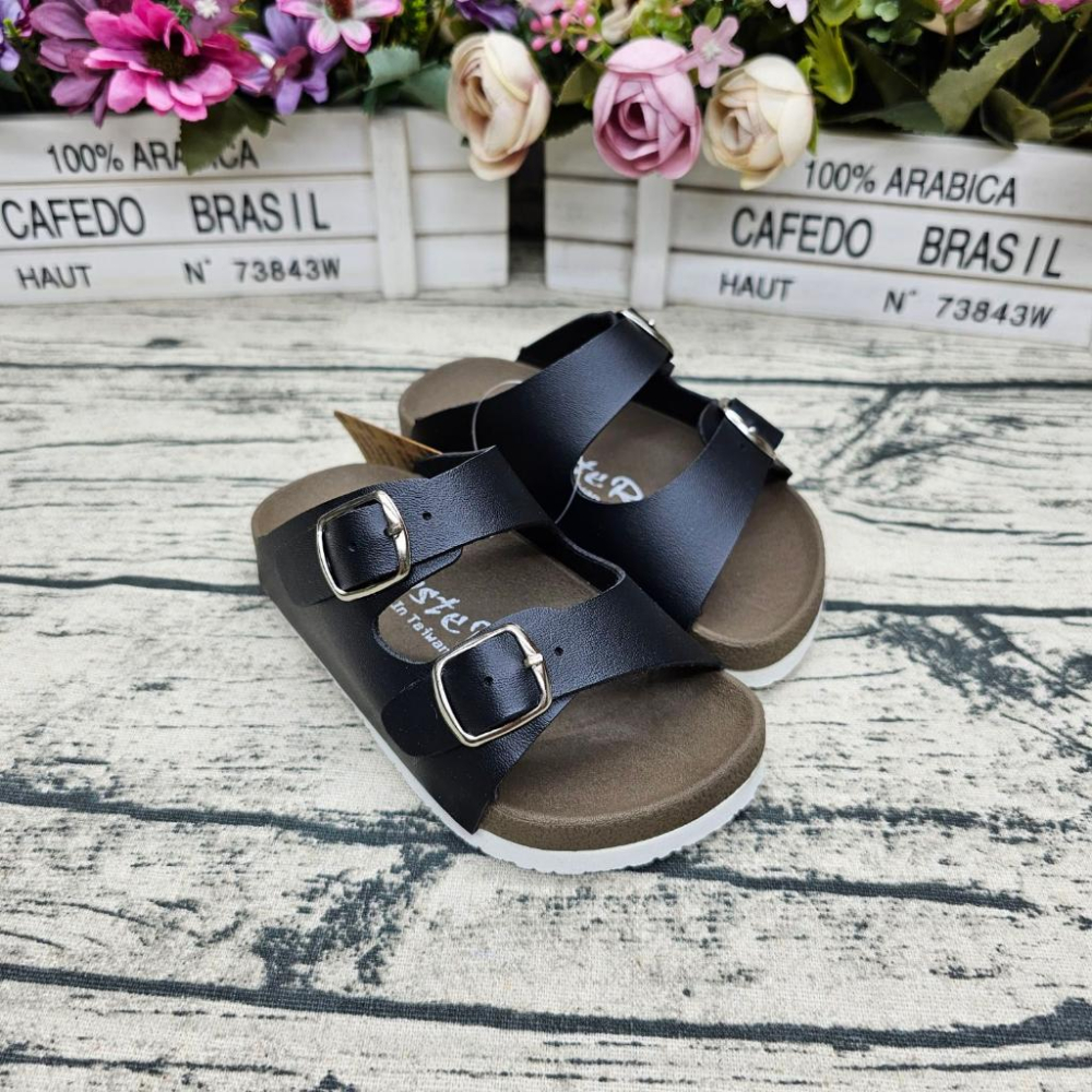 四季必備 台灣製 柏肯拖鞋 輕量 親子鞋 平底拖鞋 室內拖鞋 海邊拖鞋-細節圖7