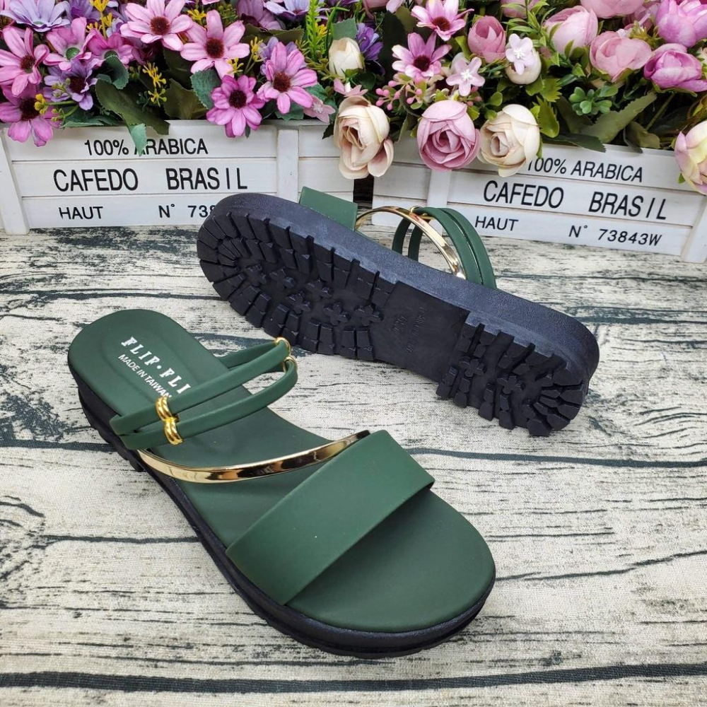 台北出貨🔝百搭3色涼拖 一鞋兩穿 金屬一字涼鞋 細帶涼鞋 軟墊 厚底涼鞋 MIT製-細節圖5