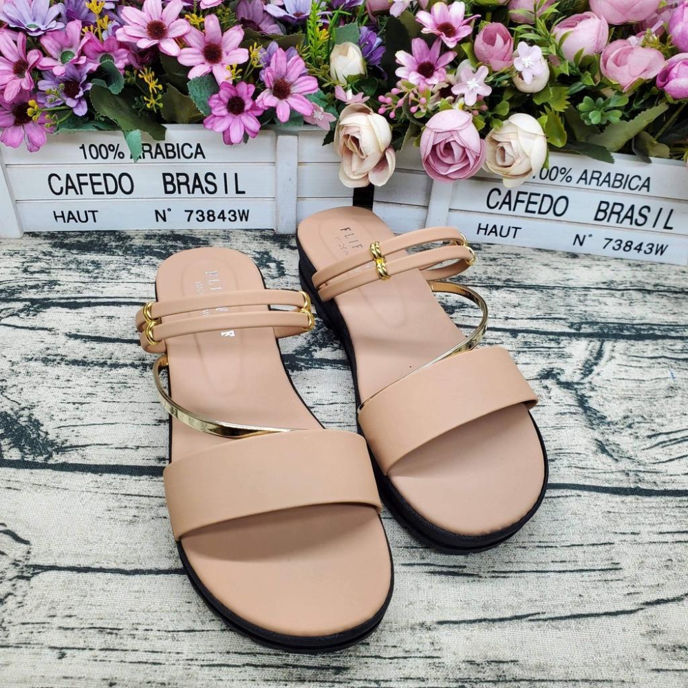 台北出貨🔝百搭3色涼拖 一鞋兩穿 金屬一字涼鞋 細帶涼鞋 軟墊 厚底涼鞋 MIT製-細節圖6