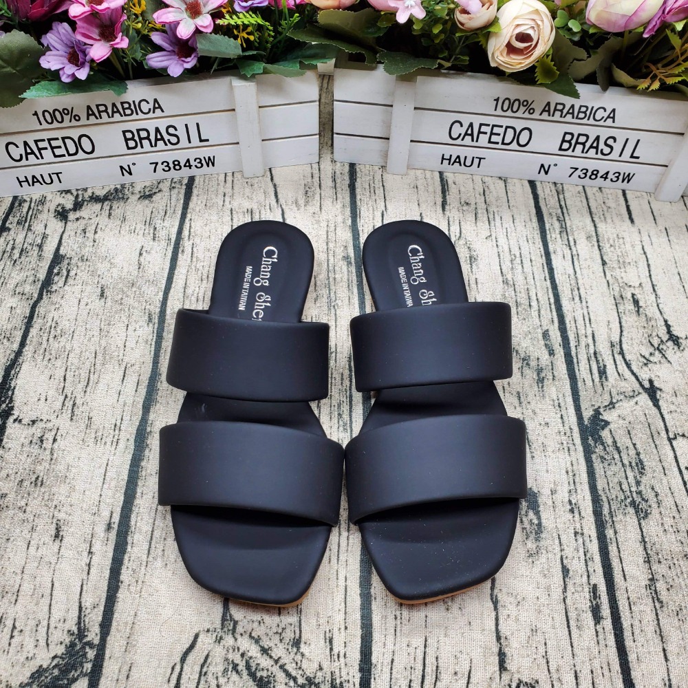 軟底好穿  MIT製 百搭平底涼拖鞋 輕量 止滑 QQ軟墊-細節圖2