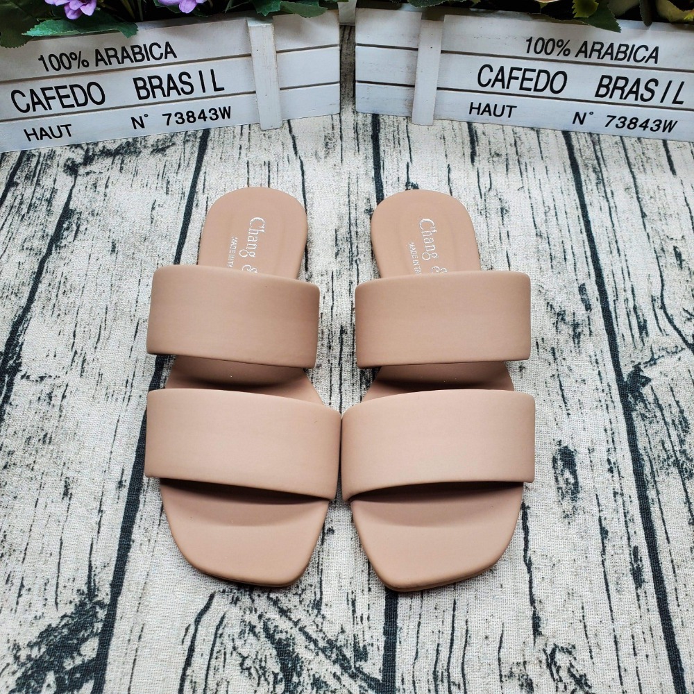 軟底好穿  MIT製 百搭平底涼拖鞋 輕量 止滑 QQ軟墊-細節圖4