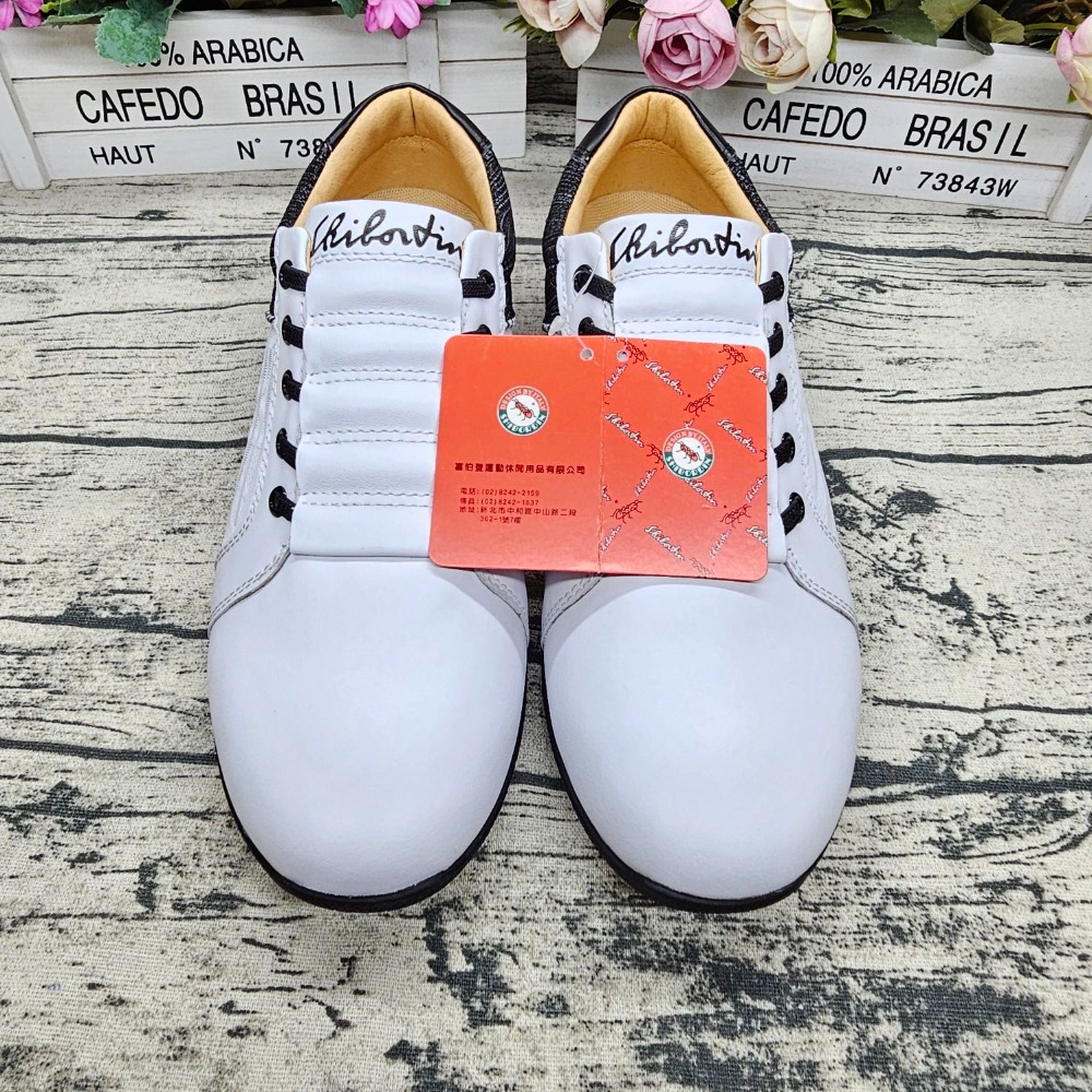 紅螞蟻 真皮休閒鞋 男休閒皮鞋 氣墊感 止滑 免綁帶款 紅螞蟻休閒鞋-細節圖5