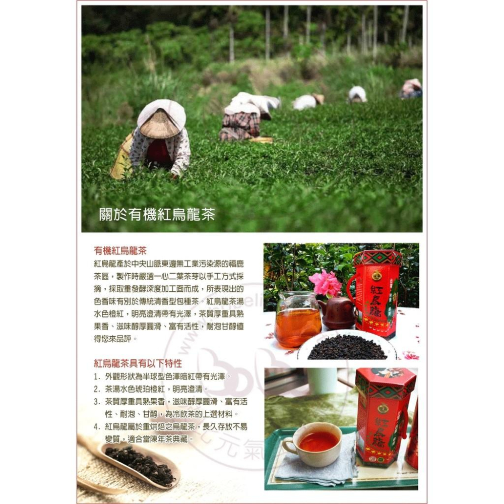 有機紅烏龍茶 (150公克/罐)– 佳芳茶園-細節圖5