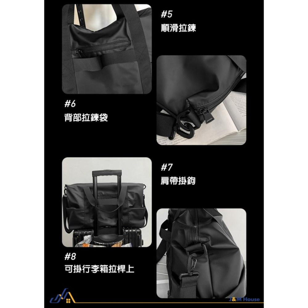 多功能健身包 旅行袋 行李袋 運動包 收納包 手提包 防水包 單肩斜挎包男女-細節圖7