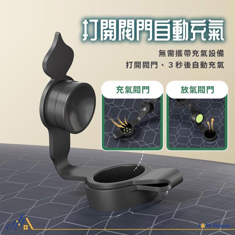 【台灣現貨】自動充氣床墊加厚款 充氣睡墊 睡墊 單人充氣床墊 空氣床墊 露營床墊 防潮墊-細節圖6