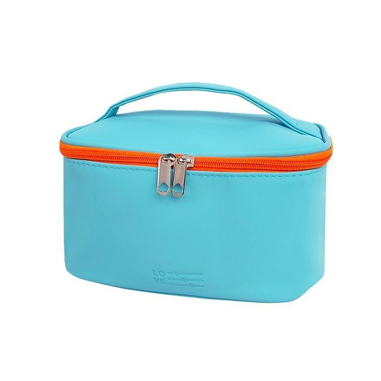 【台灣現貨】CANDY心動手提化妝包 旅行隨身包 PU手提化妝包 大容量收納包 化妝品收納包 洗漱包-細節圖9