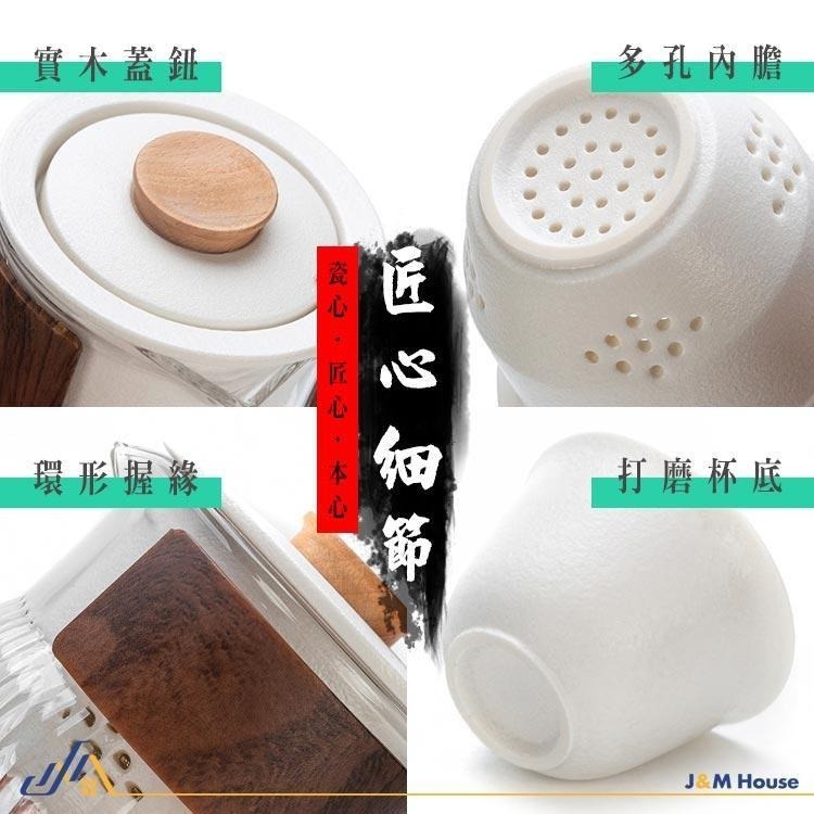 【台灣現貨】福袋隨身茶具組 旅行茶具組 功夫茶具 泡茶組 一壺二杯 陶瓷快客杯套装-細節圖8