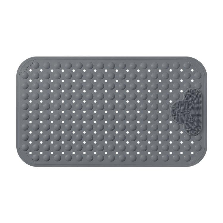 新款環保無味TPE浴室防滑地墊 強力吸盤防滑地墊 長輩孕婦廁所止滑墊 浴缸墊-細節圖9