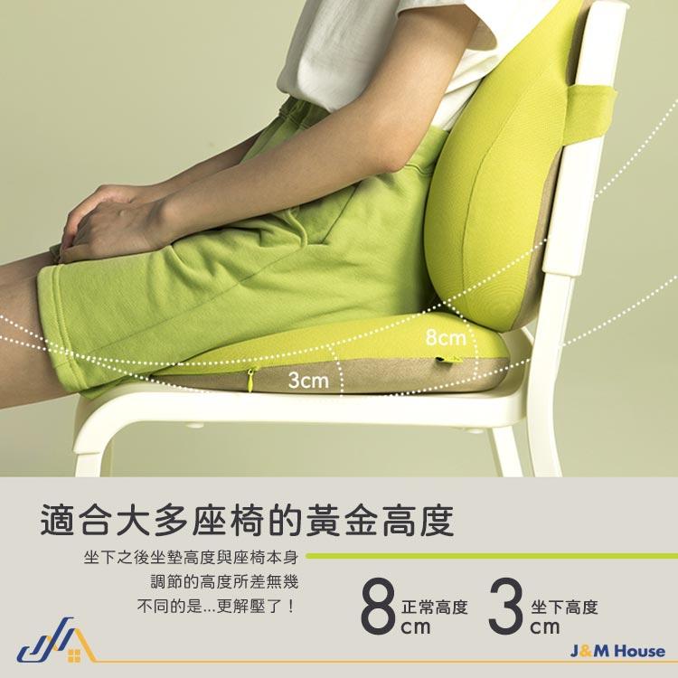 覺輕鬆辦公坐墊 記憶棉坐墊 減壓椅墊 居家坐墊 椅墊 靠墊-細節圖6