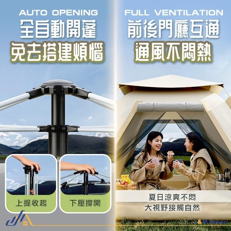 秒開帳篷 帳篷 速開帳篷 遊戲帳篷 野餐帳篷 戶外家庭帳篷 快速帳篷 雙人帳篷 自動帳篷 遮陽防曬防雨帳篷-細節圖6
